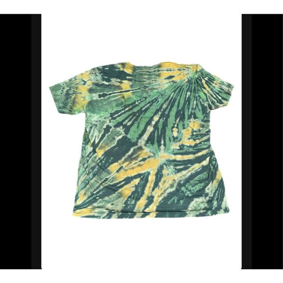 Green Bay Packers I Love Gold Aaron Rogers Tie-Dye Tee - Picture 2 of 4